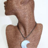 Opalite Tree of Life Crescent Moon Necklace - Image 2