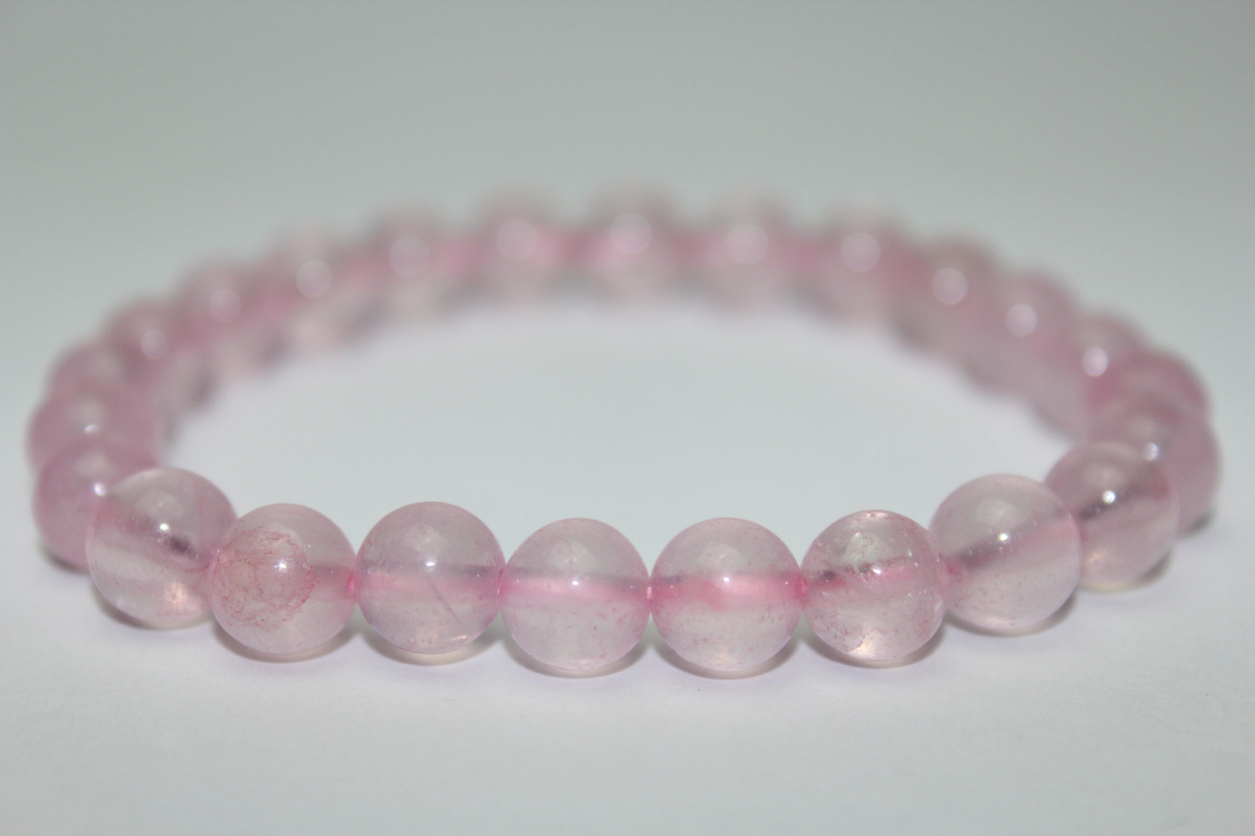 Rose Quartz Power Bracelet - Tyneside Gemstones