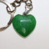 Jade Heart Keychain