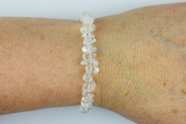 Clear Quartz Chipstone Bracelet