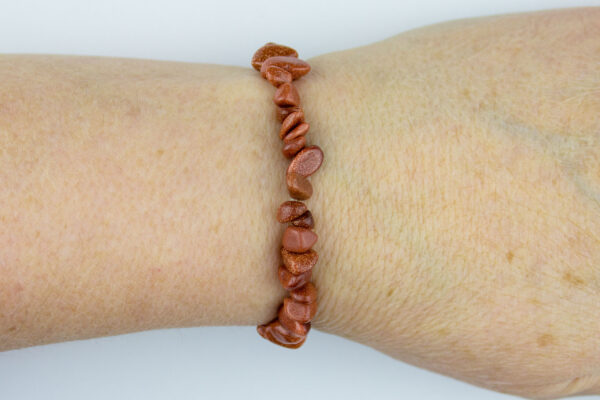 Goldstone Chipstone Bracelet