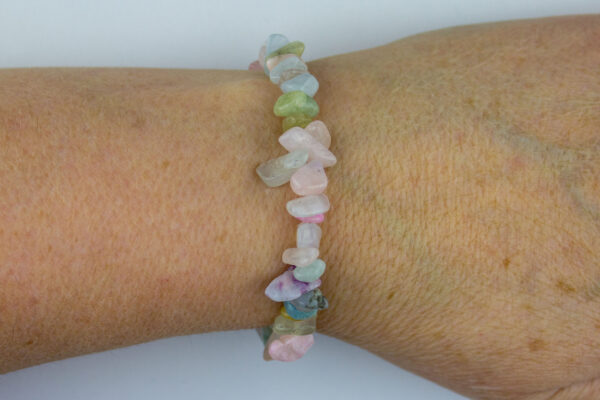 Morganite Chipstone Bracelet