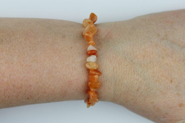 Red Aventurine Chipstone Bracelet