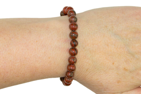 Red Sesame Jasper Power Bracelet