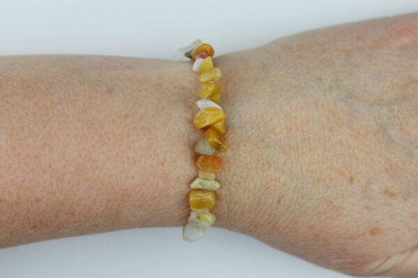 Topaz Jade Chipstone Bracelet