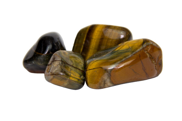 Variegated Tigers Eye Tumblestone